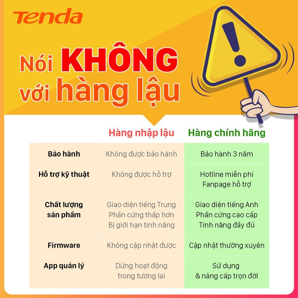 Tenda Ổ cắm điện Wi-fi thông minh điều khiển từ xa SP3 - Hãng phân phối chính thức