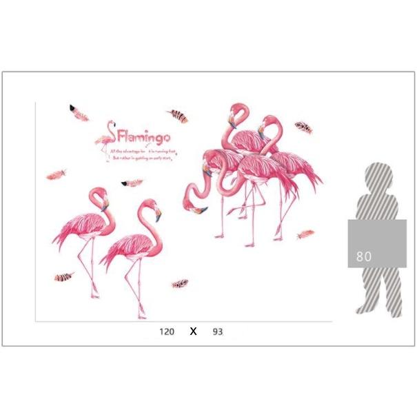 Decal trang trí tường - Những mẫu hồng xinh xắn