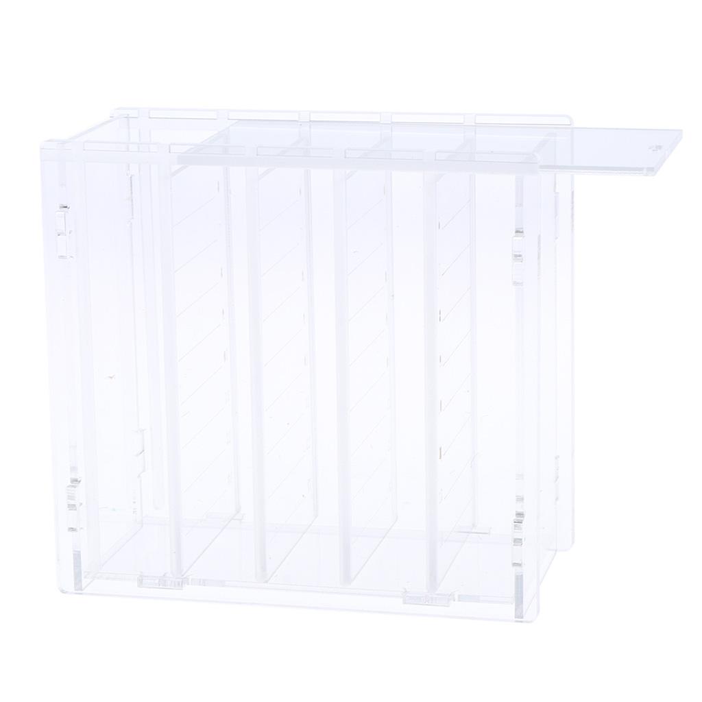 Acrylic 5 Layer False Eyelash Lash Storage Organizer Makeup glues Pallet Box