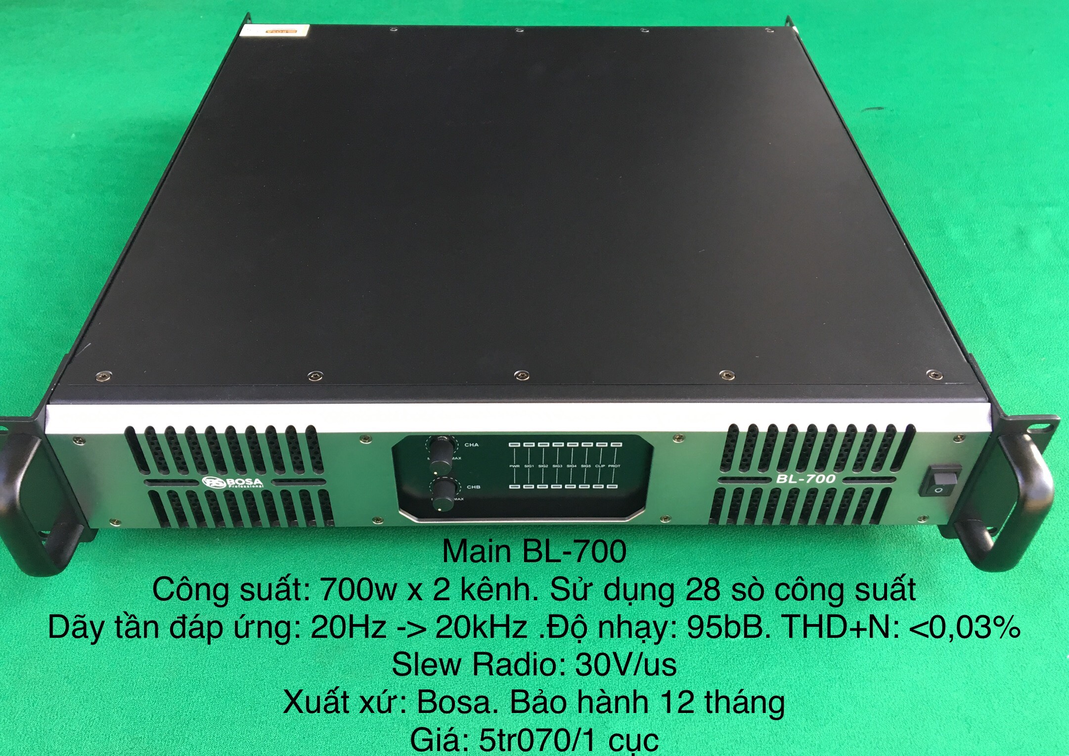 Main công suất AD-600 - 20 sò