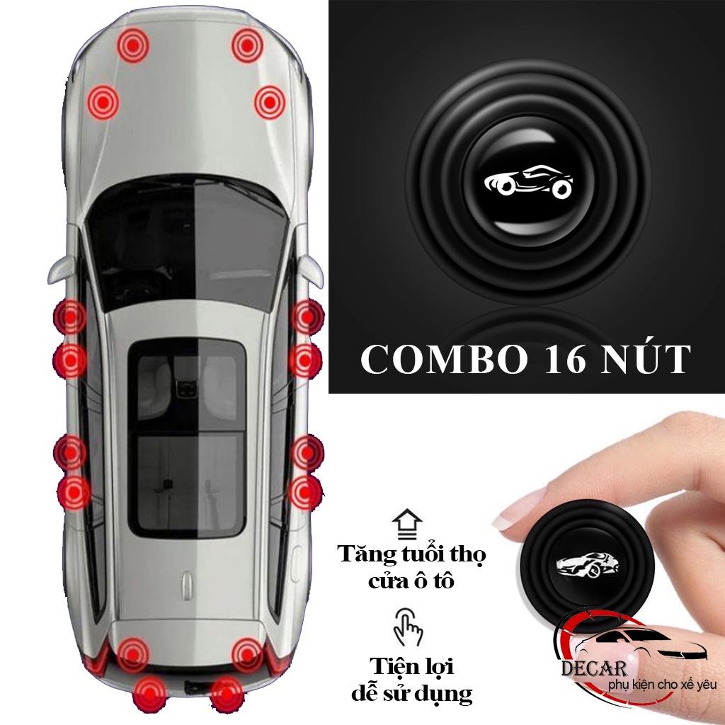 Nút giảm chấn , giảm lực đóng cửa ô tô , bộ đệm núm cao su chống va đập chống ồn cánh cửa oto, xe hơi