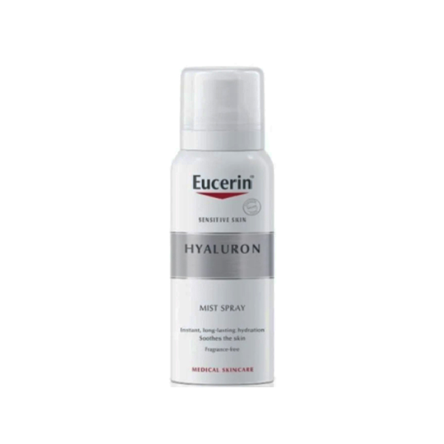 Xịt dưỡng ẩm Eucerin Hyaluron Mist Spray 150ml - cho da nhạy cảm