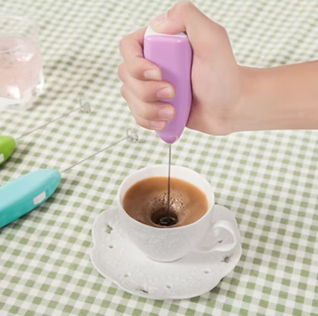 MÁY ĐÁNH TRỨNG TẠO BỌT CÀ PHÊ MINI PIN HÀNG CHUẨN