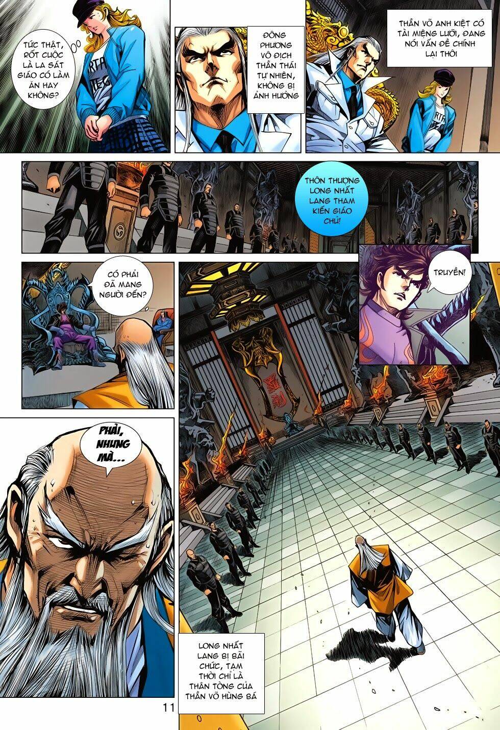 tân tác long hổ môn chapter 695 11