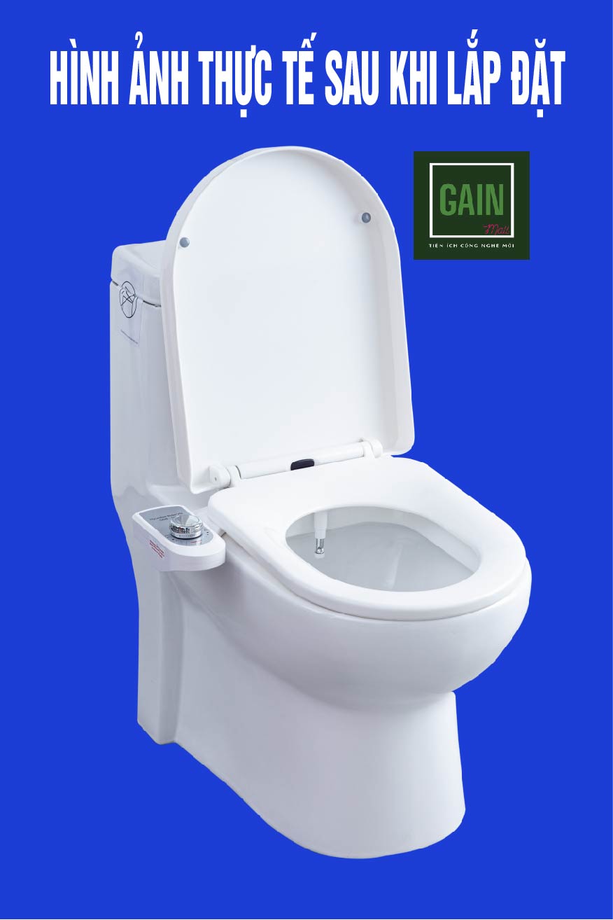 Vòi rửa vệ sinh thông minh Hyundae Bidet GDB500, Chính Hãng, BH 1 Năm, Không Dùng Điện