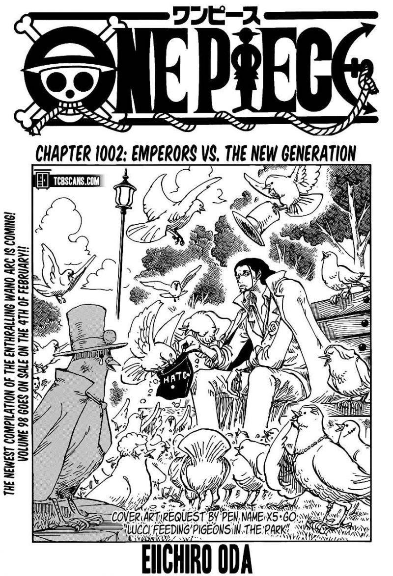 đảo hải tặc - one piece chapter 1002 1