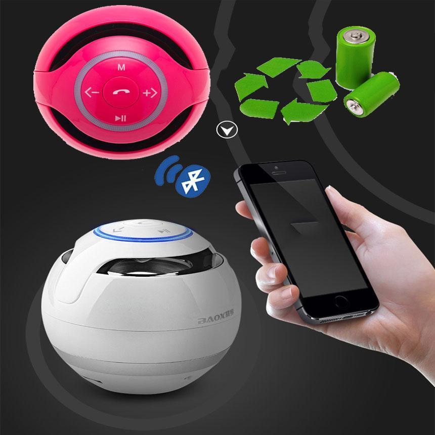 Loa bluetooth hình trứng YST-175 quả cầu tròn, chất lượng âm thanh hoàn hảo, thiết kế thông minh, đẹp mắt