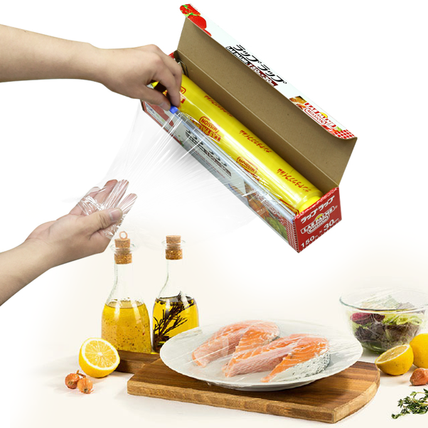 NgocTrinh Store Official - Màng bọc bảo quản thực phẩm tủ lạnh dùng trong lò vi sóng hâm nóng thực phẩm 30cmx150 LasPlams