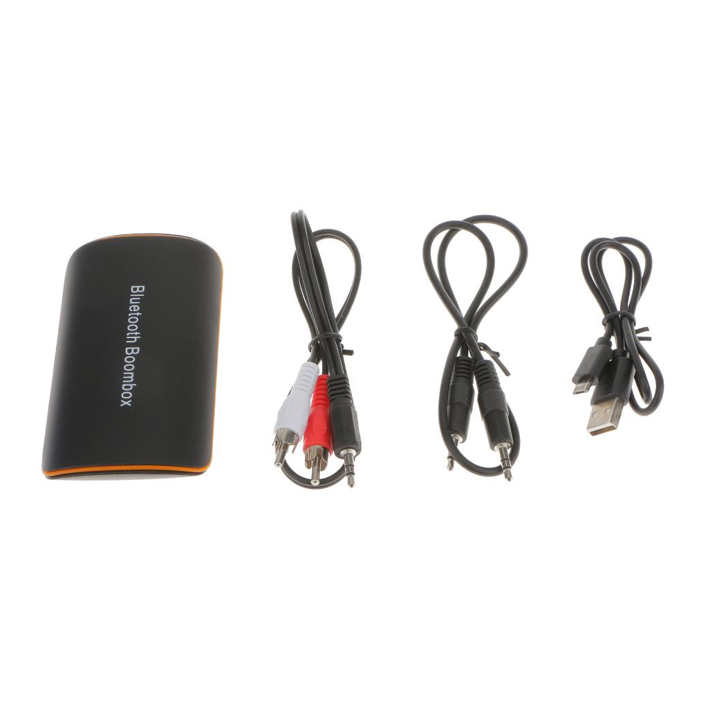 Wireless Bluetooth 4.1 Boombox AUX Audio Stereo Music Receiver Adapter Multi-functional 3.5mm Stereo Interface