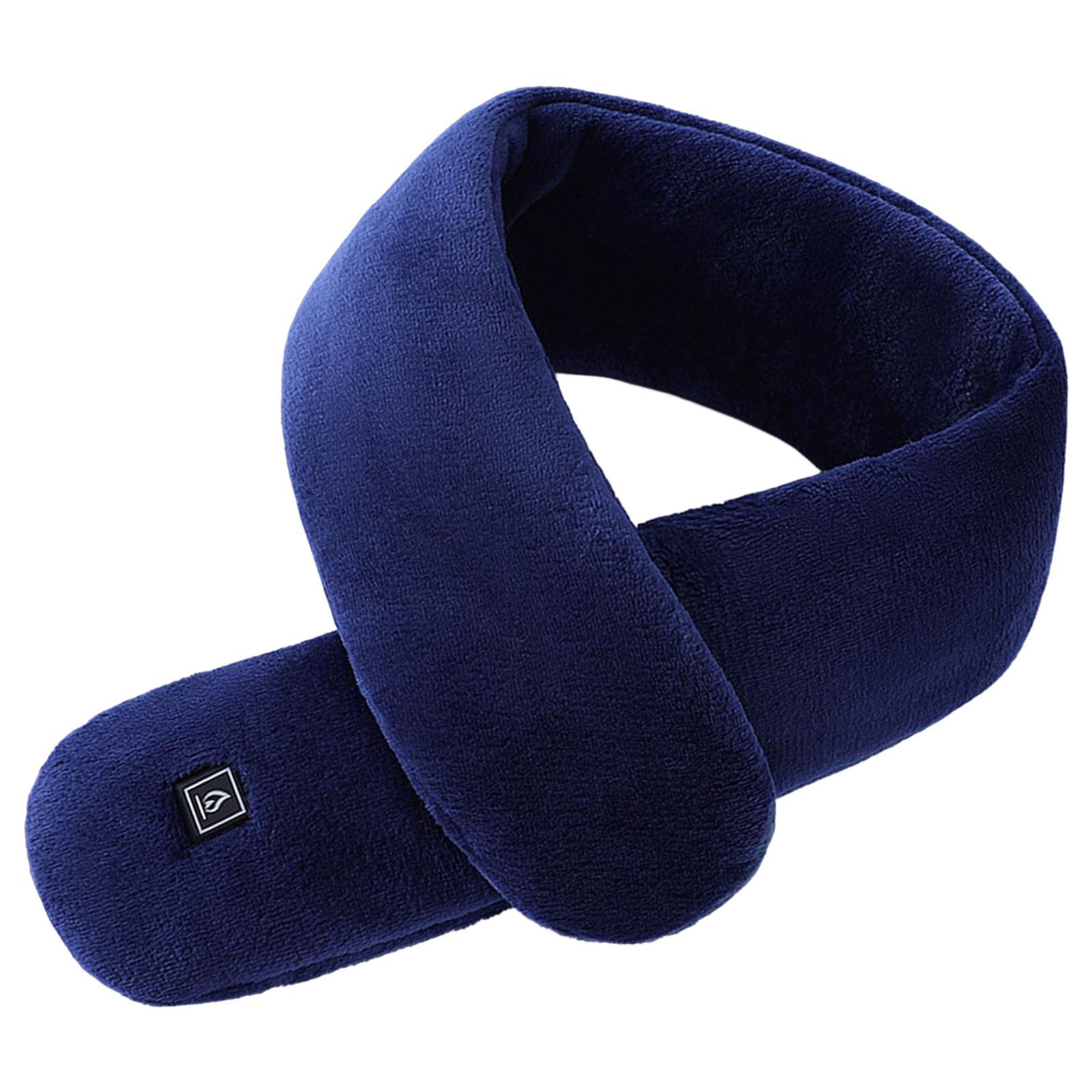 Electric Heated Scarf Shawl Neck Warmer Scarfs Neckerchief Warm Windproof USB Heating Scarf for Camping, Outdoor, Biking, Indoor, Walking
