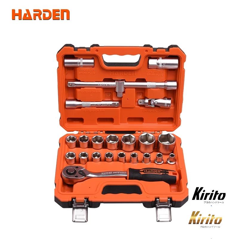 Bộ Khẩu Tuýp 1/2” 23 Món – Có Đầu Bugi, Tay Vặn 72 Răng – Chất Liệu CR-V