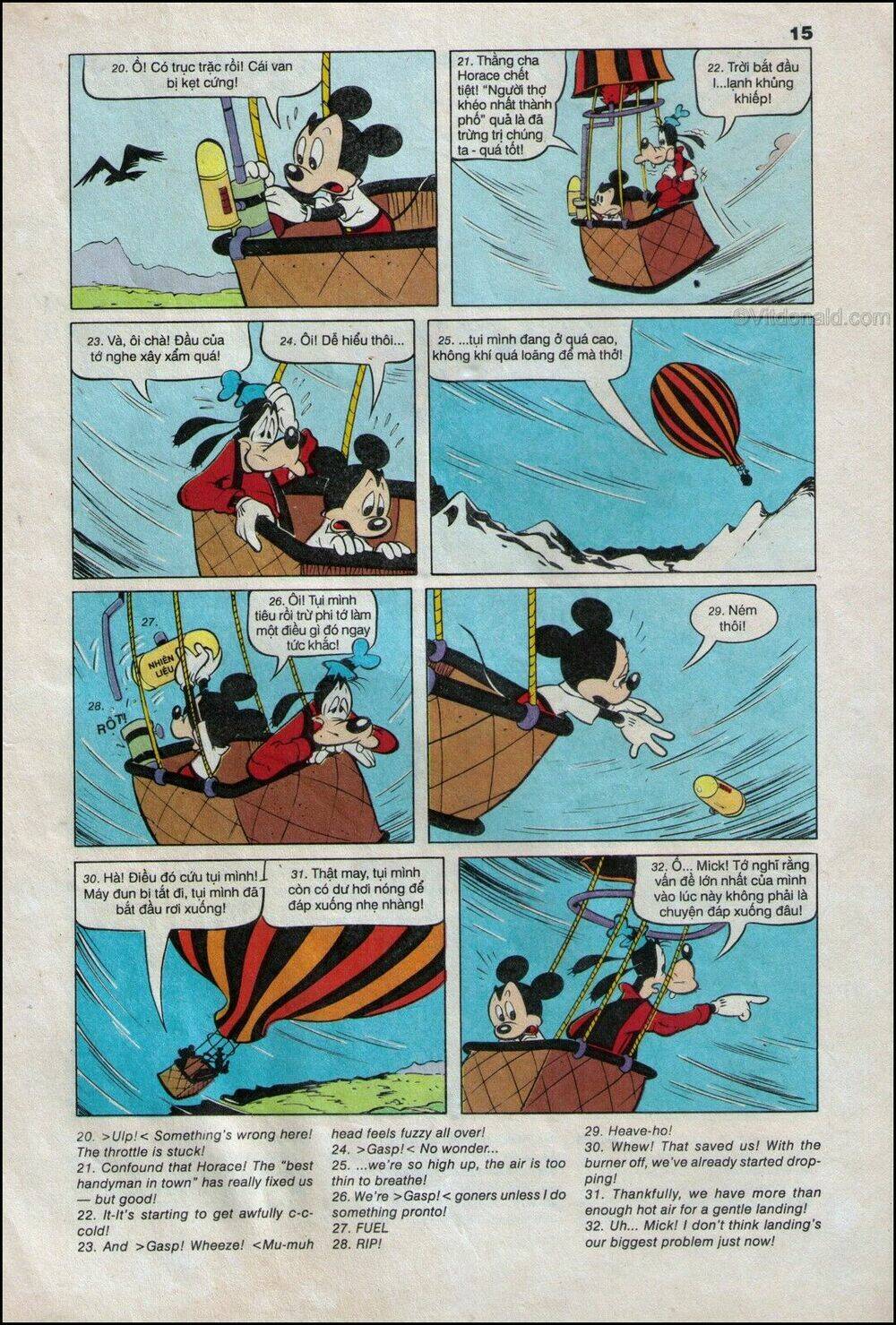 donald và bạn hữu chapter 20 17