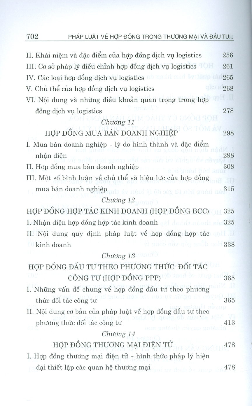 PHÁP LUẬT VỀ HỢP ĐỒNG TRONG THƯƠNG MẠI VÀ ĐẦU TƯ - Những Vấn Đề Pháp Lý Cơ Bản (Sách chuyên khảo) (Xuất bản lần thứ tư có sửa chữa, bổ sung)