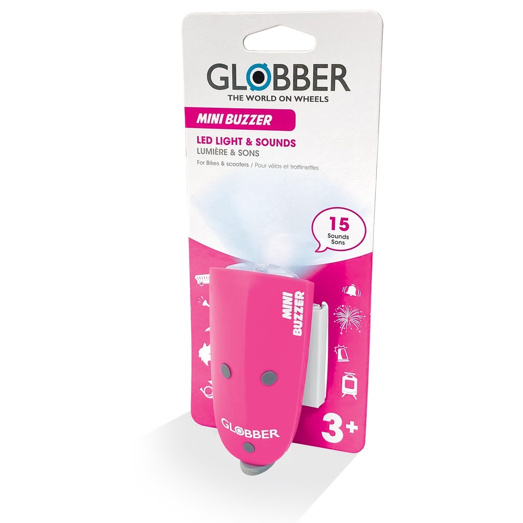 Bộ Tín Hiệu Còi, Đèn Globber Mini Buzzer - Hồng