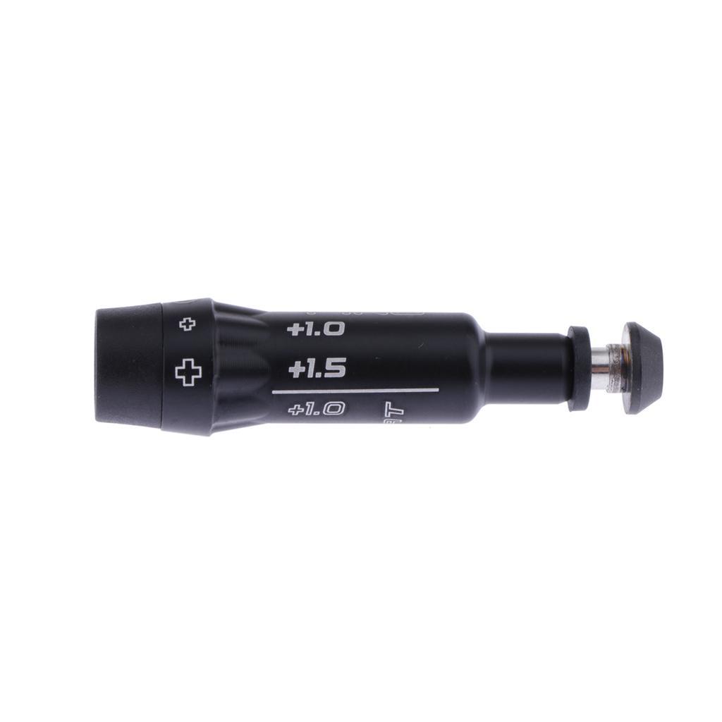 2-6pack Golf Shaft Adapter Tube Golf Putter Connector for G410 Driver FW Black
