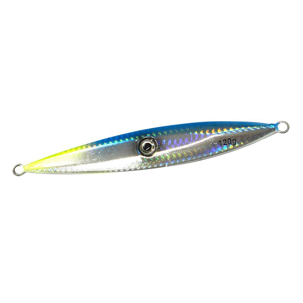 1pcs 15.3cm Metal Jigging Fishing Lead Lure Bait for Saltwater Slow Sinking Lures