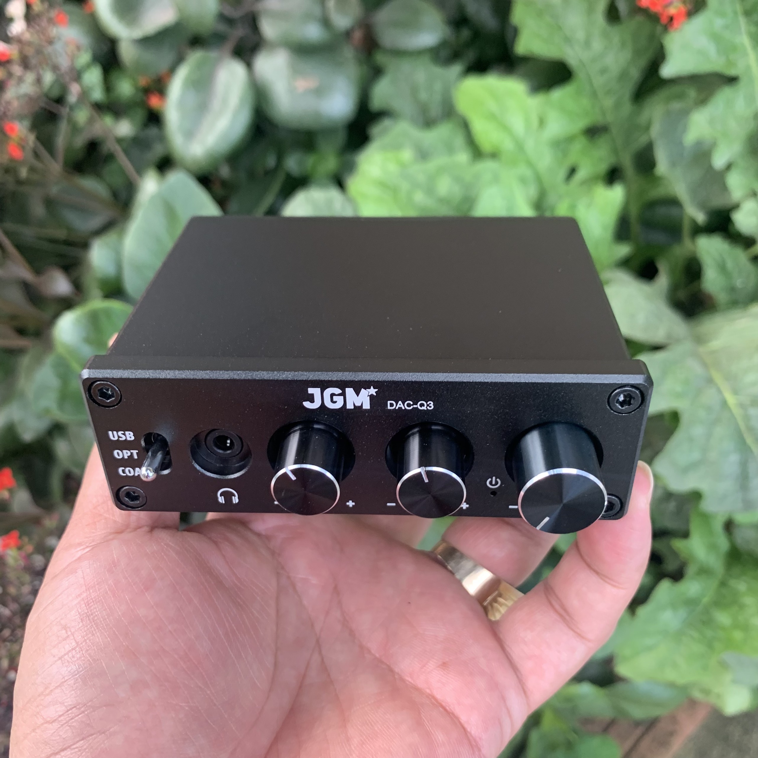 JGM DAC-Q3 - DAC giải mã âm thanh 24bit - Nghe nhạc chất lượng cao, có cổng quang học - Hàng chính hãng