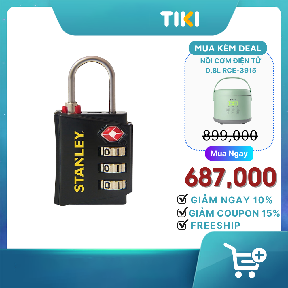 Ổ Khóa Số Du Lịch Stanley S742-054