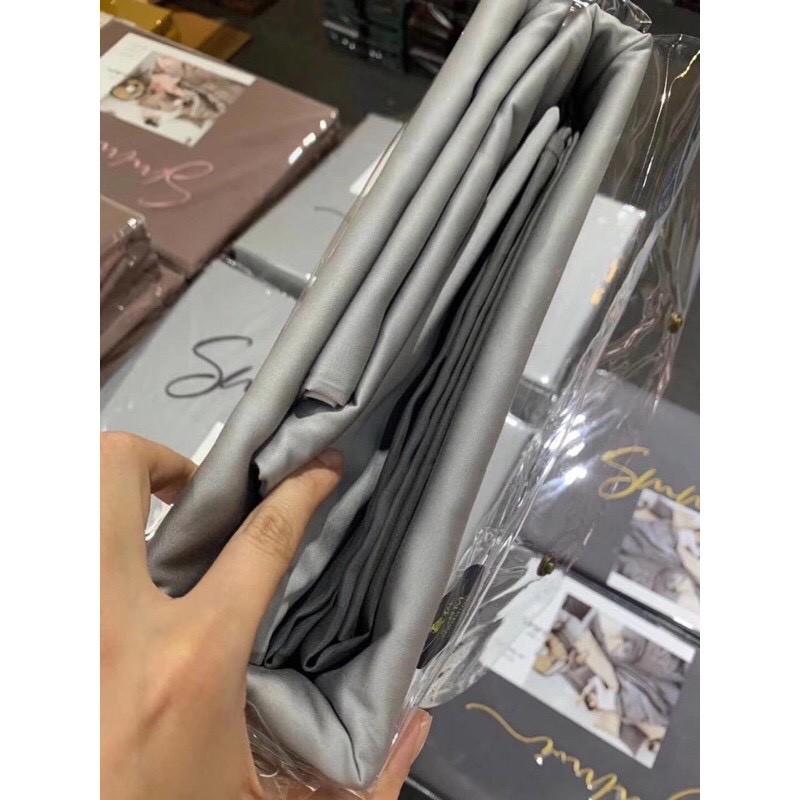 Bộ chăn ga gối LỤA TENCEL SUMOI Cao Cấp - Hàng Nhập Khẩu
