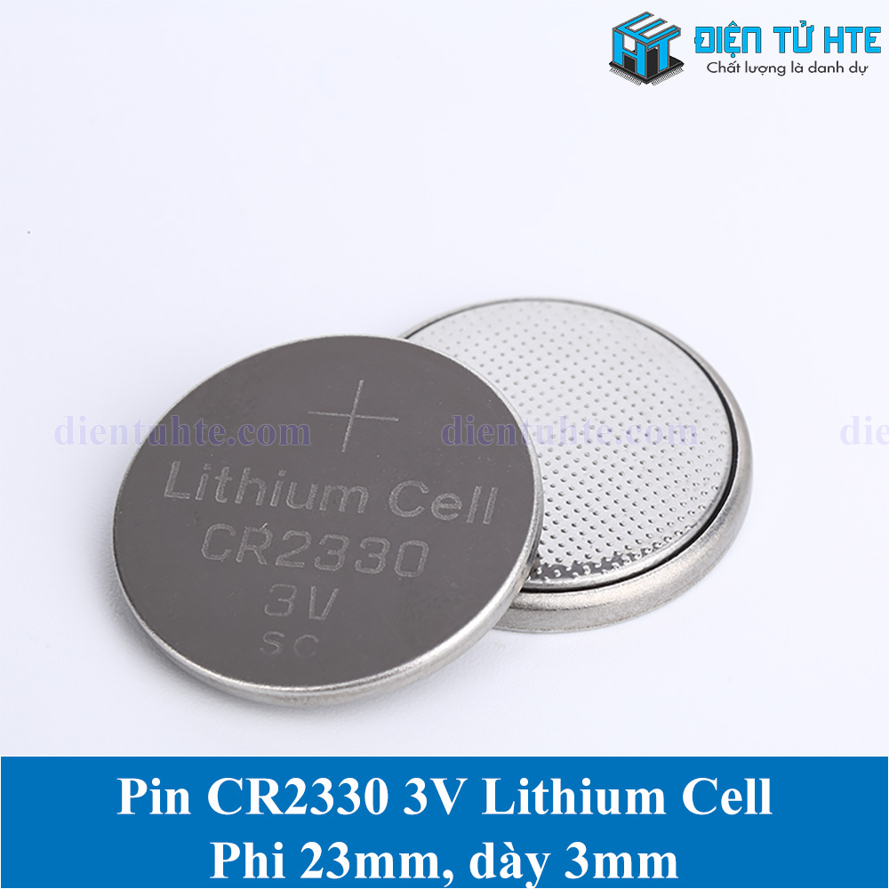 Pin Lithium Cell CR2330 2330 3V (Trong vỉ)