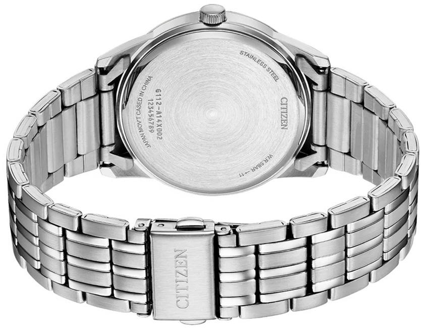 Đồng Hồ Nam Citizen Dây Thép Không Gỉ BI5008-51L - Mặt Xanh (39mm)