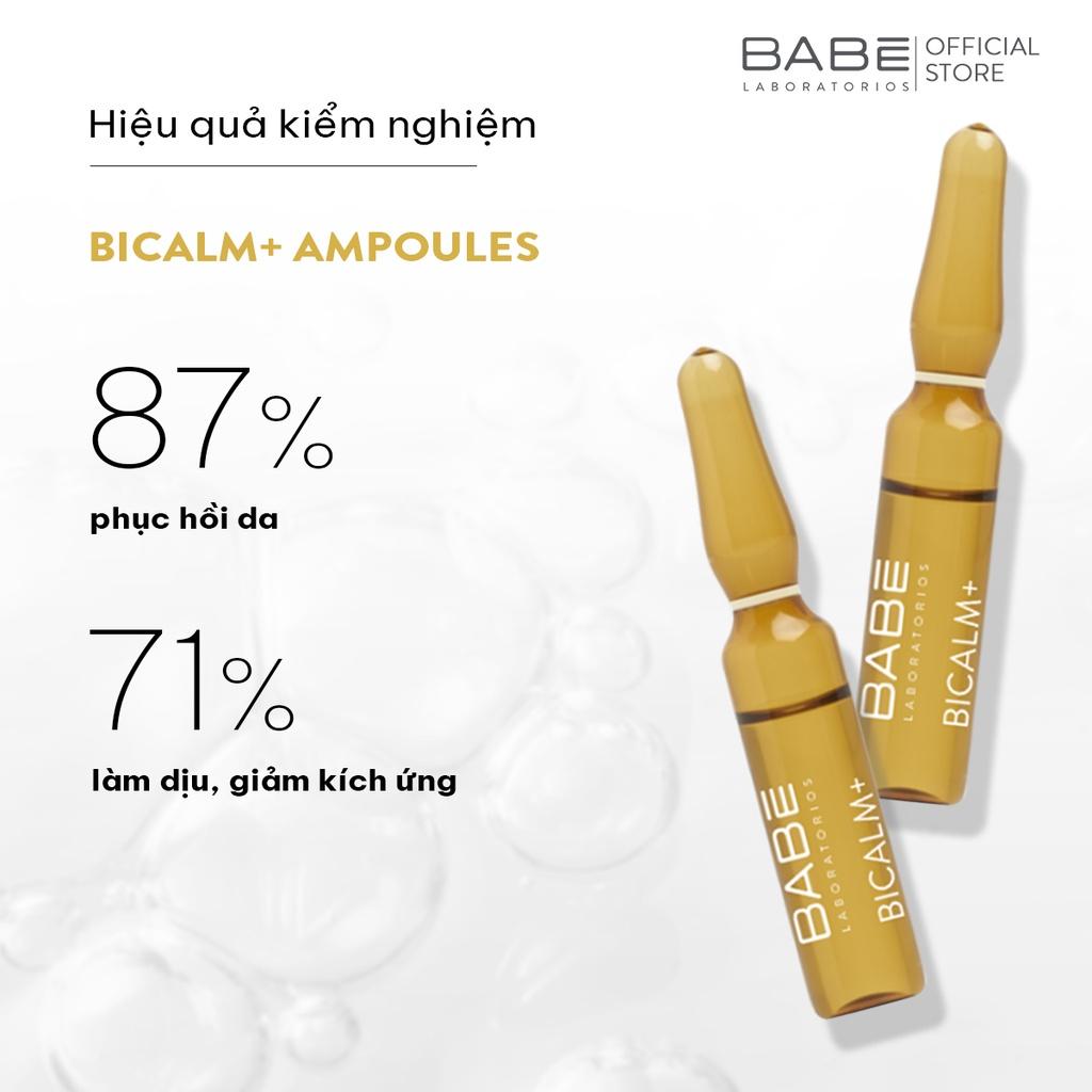 Huyết thanh làm dịu & phục hồi da Babe Bicalm ampoules 10 *2ml