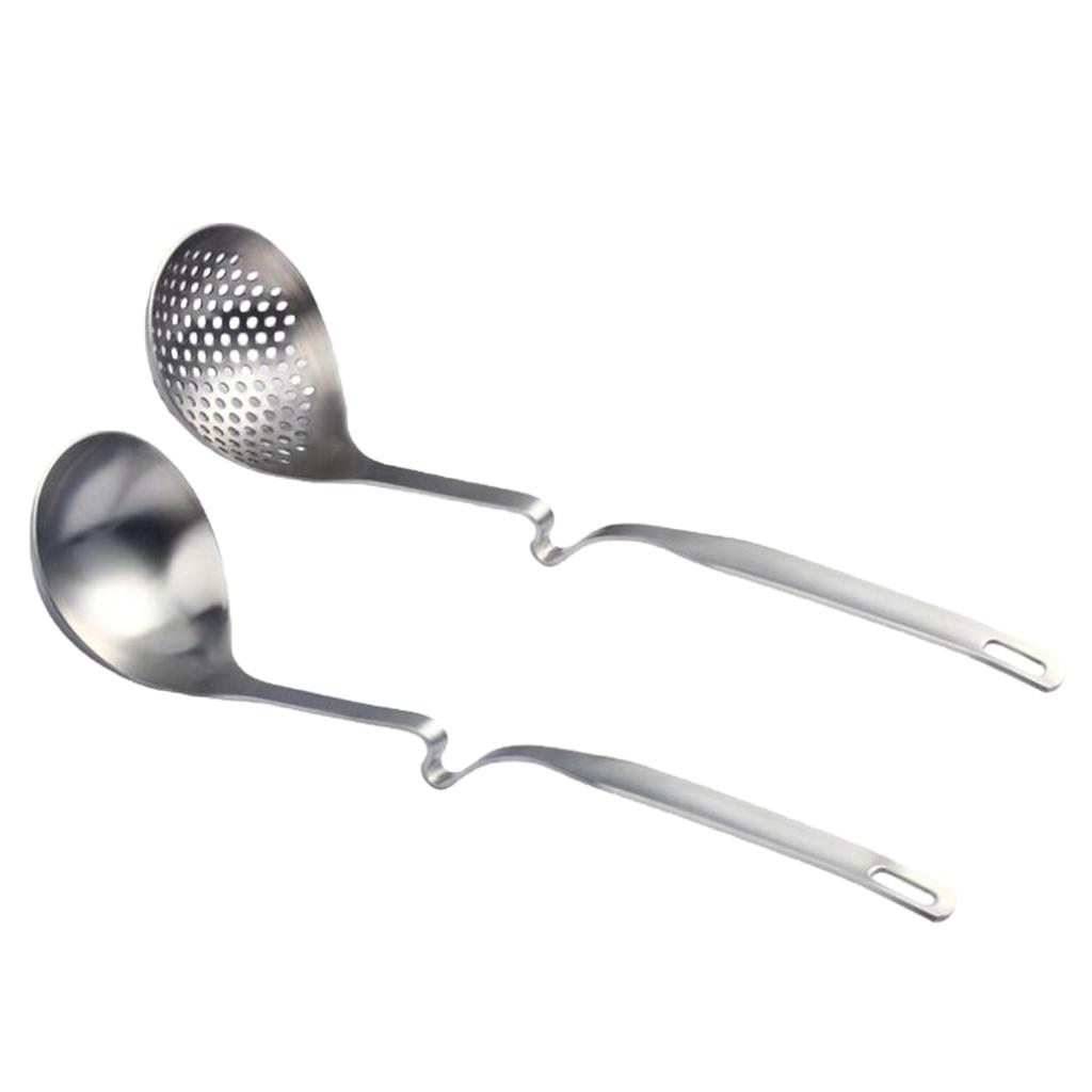 2x Food Clip Fryer Strainer BBQ Buffet Serving Tongs Frying Colander Filter