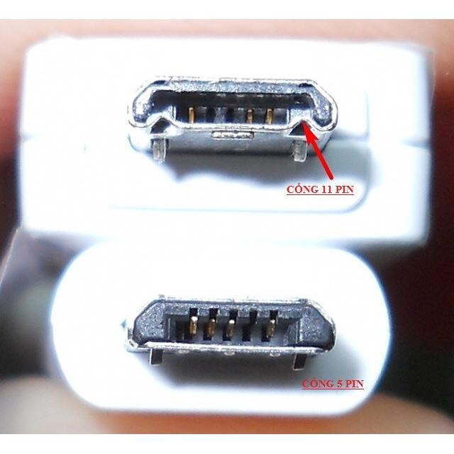 Cáp MHL to HDMI kết nối Điện thoại lên Tivi