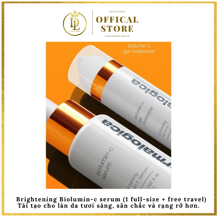 Brightening Biolumin-c serum (1 full-size + free travel) - Tái tạo cho làn da tươi sáng, săn chắc và rạng rỡ hơn.