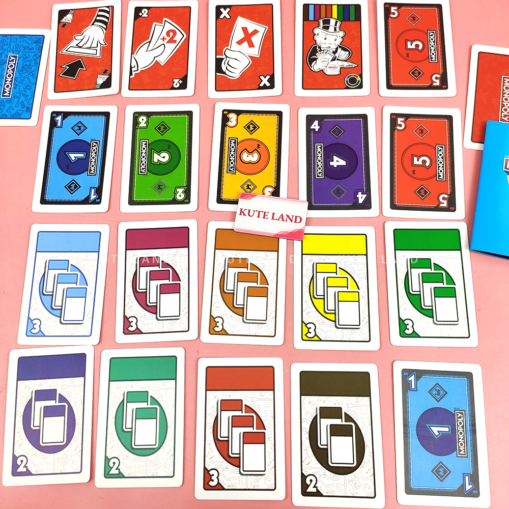 [Bản Cao Cấp] Bộ Bài Tỷ Phú Monopoly BID Phiên Bản 110 thẻ bài Tiếng Việt BID Cards Game