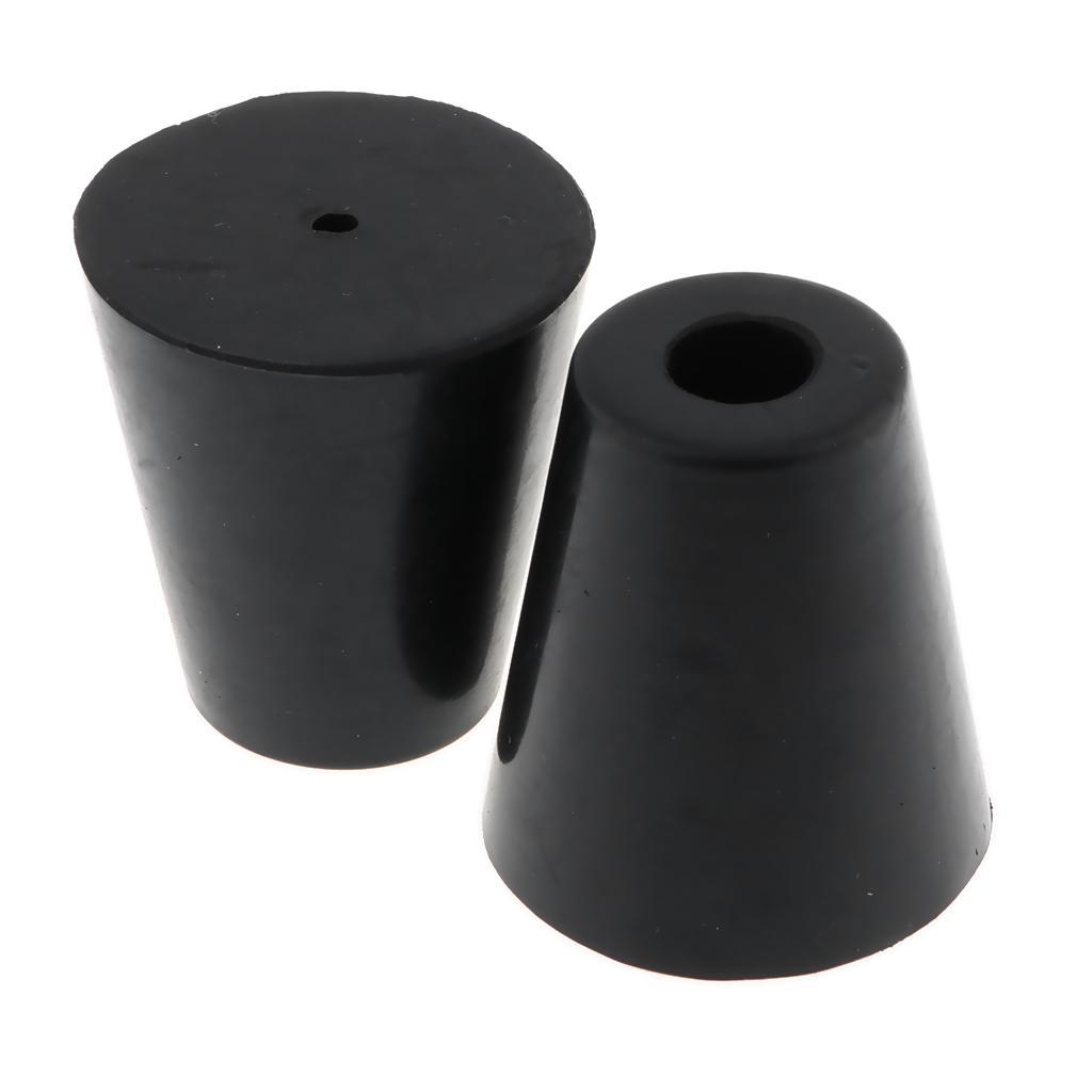 5 Pack Rubber Feet Bumpers Amplifier Speaker Cabinet Leg Foot Pads, 45x49mm