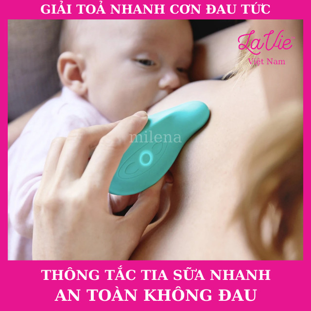 Máy Massage Thông Tắc Tia Sữa Kích Sữa Lavie Tự Làm Tại Nhà Chữa Tắc Nhanh An Toàn Không Đau Ngừa Tái Phát Hàng Đầu Hoa Kỳ