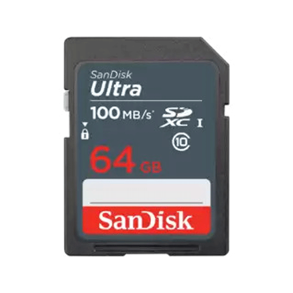 Thẻ nhớ SanDisk SD Ultra SDHC SDSDUNR-064G-GN3IN- Hàng chính hãng