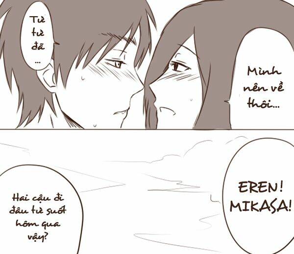 tấn công người khổng lồ - doujinshi eren x mikasa chapter 56 6