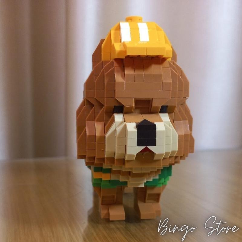 MÔ HÌNH LẮP RÁP CHÓ CHOW CHOW 953 CHI TIẾT CỰC HẤP DẪN VÀ DỄ THƯƠNG