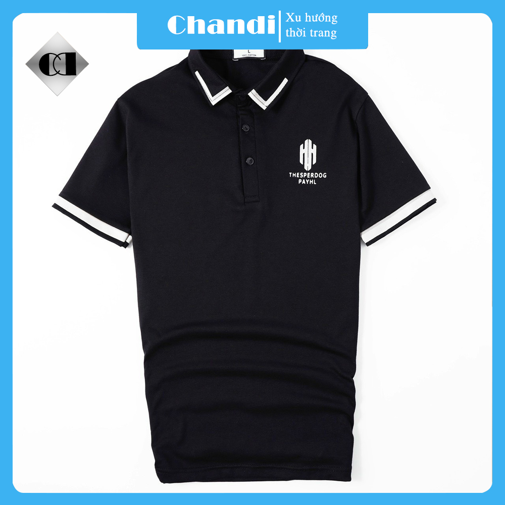 Áo Thun Nam Ngắn Tay Có Cổ Chandi, Chất Thun Cotton Xịn Thấm Hút Mồ Hôi Mẫu Mới Hot Trend 2022 NB2