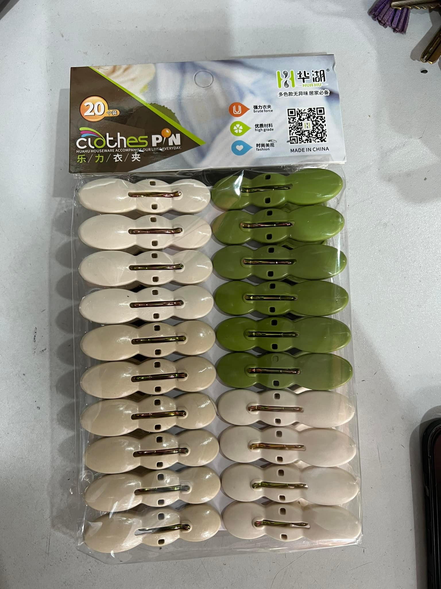 SET 20 KẸP GIỮ PHƠI QUẦN ÁO CHỐNG RƠI TIỆN DỤNG