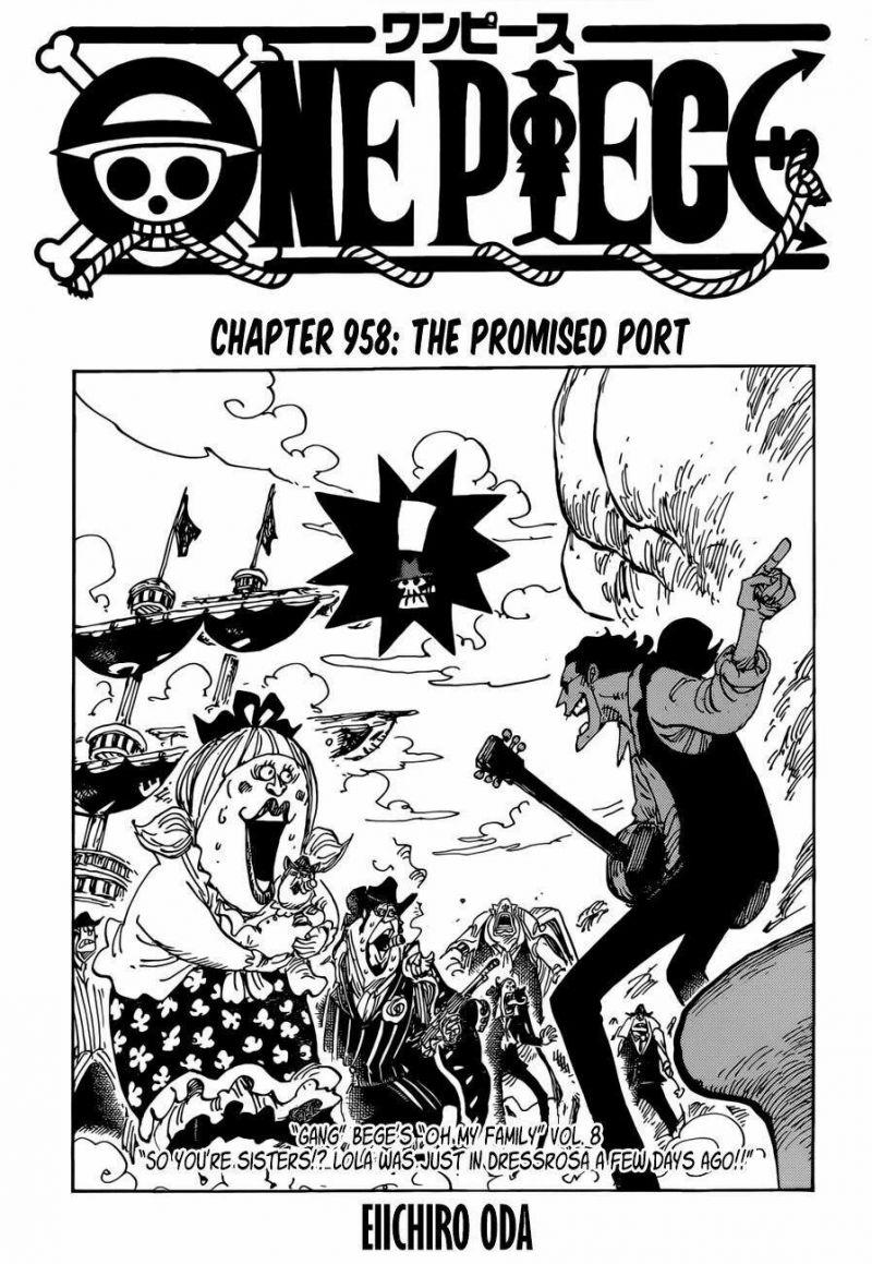 đảo hải tặc - one piece chapter 958 1
