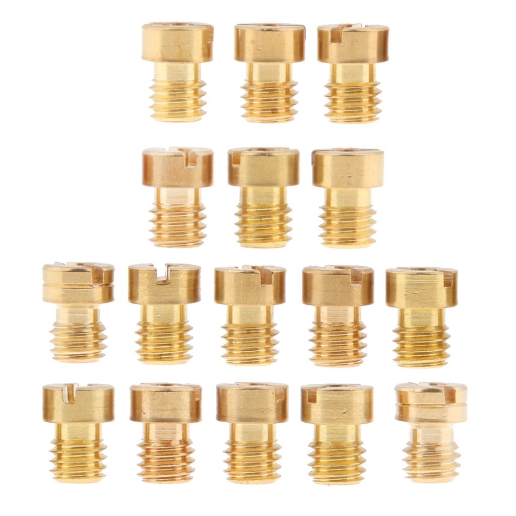 16 PCS Bộ Chế Hòa Khí Chính Phản Lực Bộ Keihin OKO Pwk Xe Máy Carb