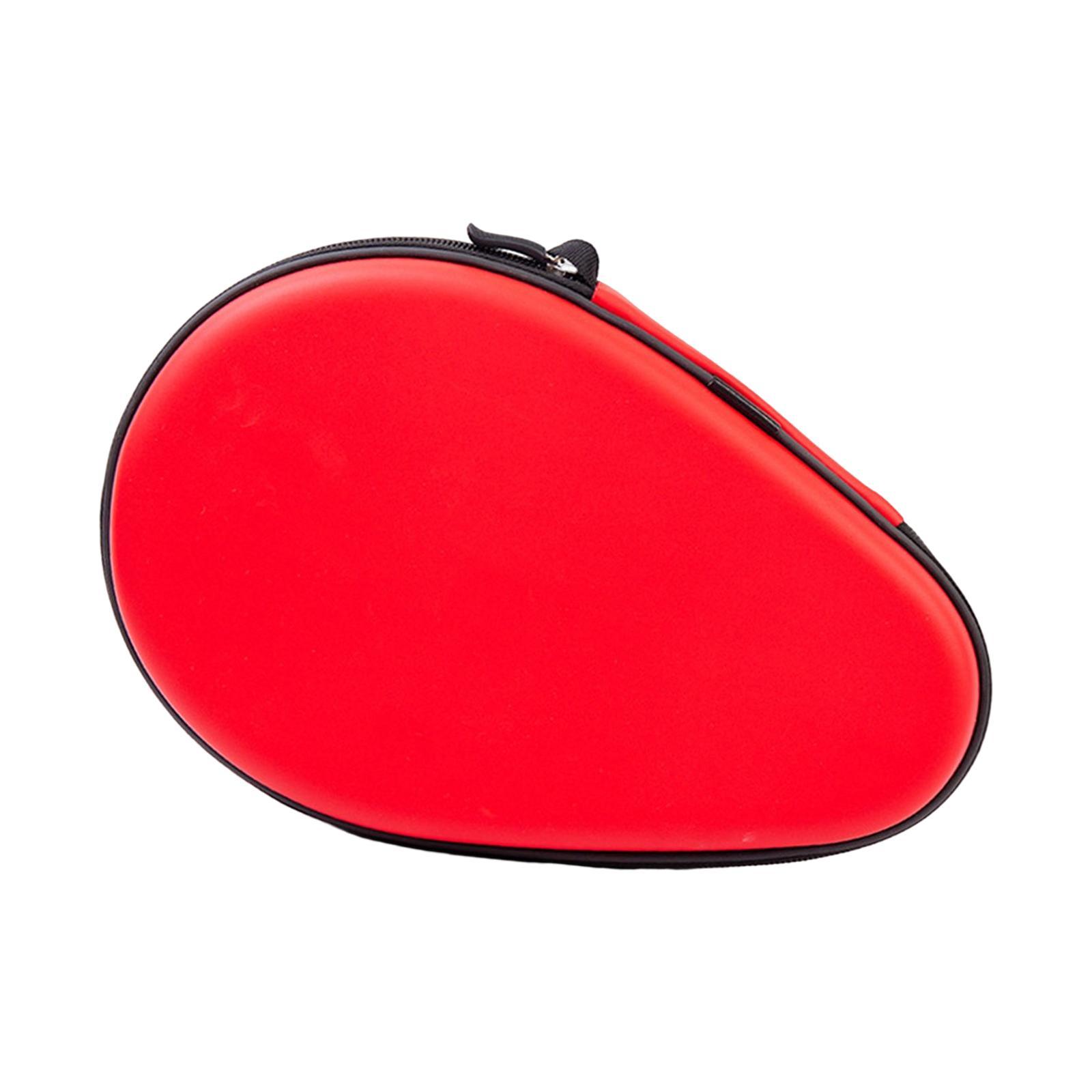 Table Tennis Racket Bag Lightweight Pong Paddle Pocket for Travel Competition