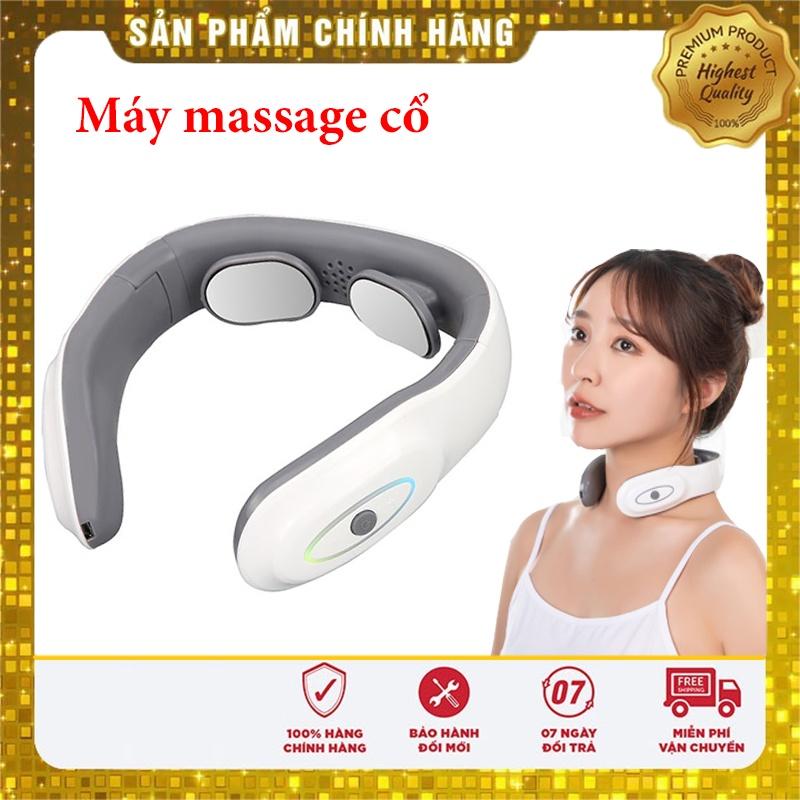 Máy massage cổ vai gáy JT-618 với 6 chế độ và 9 cường độ, giảm đau vai gáy tại nhà, văn phòng