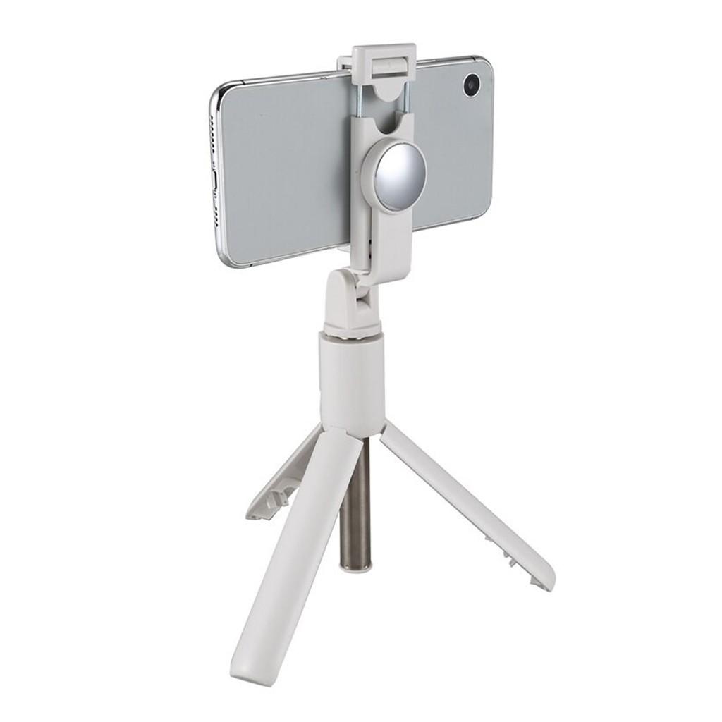 Gậy chụp ảnh selfie, tripod hỗ trợ livestream K10, kết nối bluetooth, xoay 360 độ dành cho Iphone, Samsung