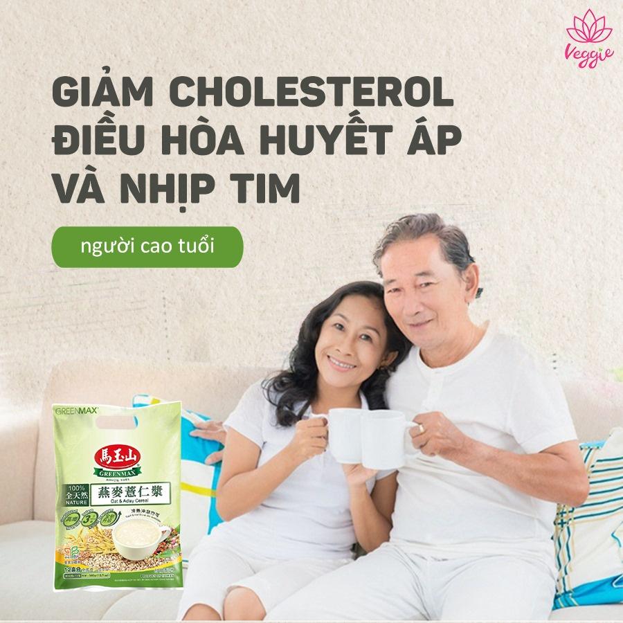 Ngũ cốc yến mạch &amp; Adlay (bobo) Greenmax 360gr - Oat &amp; Alday Cereal