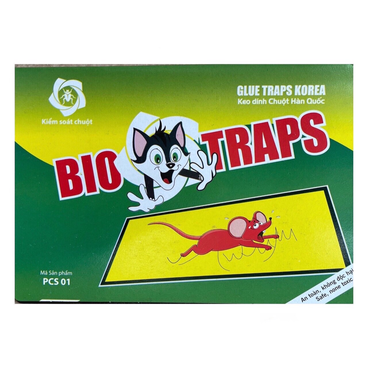 Combo 5 miếng keo dính chuột Bio Traps, bẫy dính chuột dễ dàng sử dụng