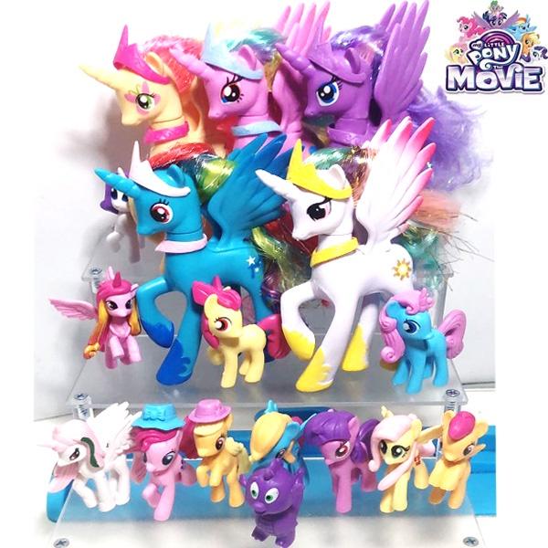 Set Bộ 05 Ngựa Pony 14cm + 12 Ngựa Pony Nhỏ ( 2 Size)