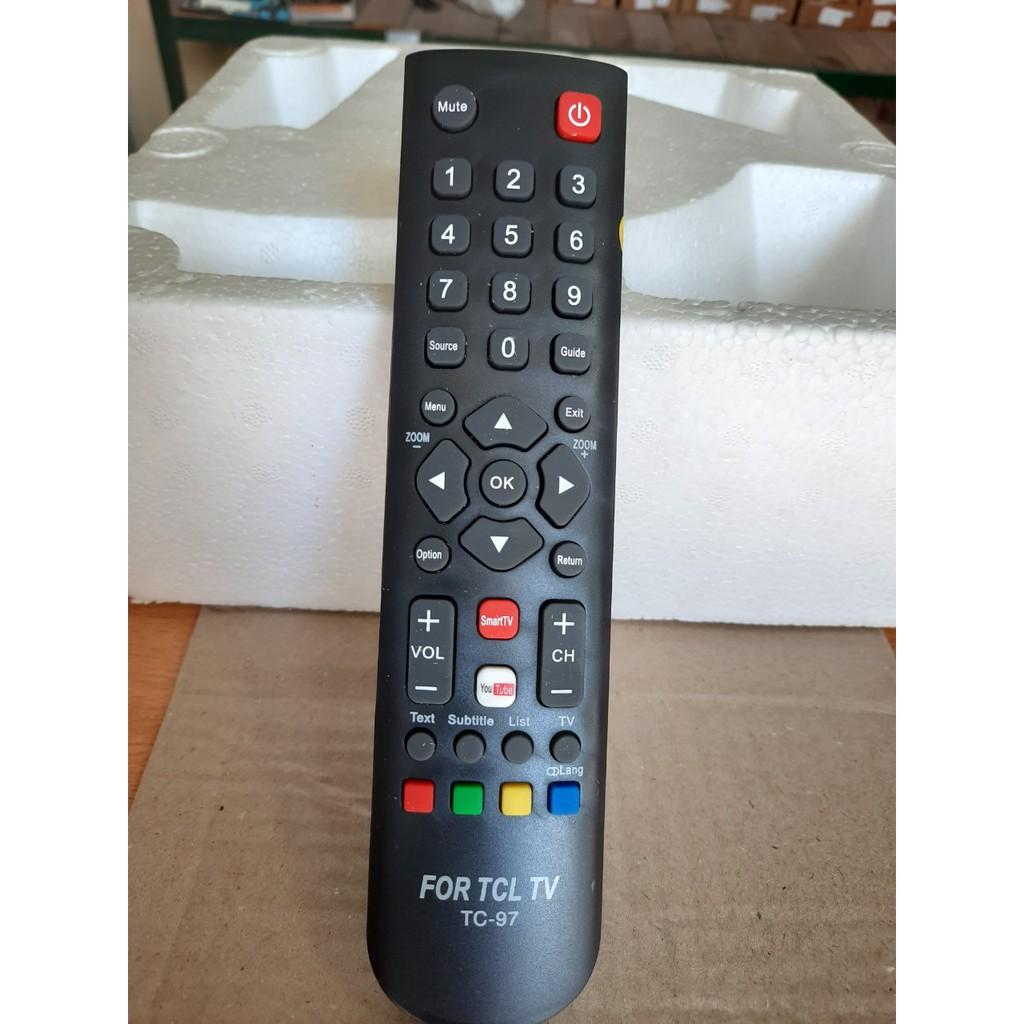 Hình ảnh Remote Điều khiển từ xa dành cho tivi TCL các dòng tivi TCL CRT LCD LED Smart TV- Hàng tốt Tặng kèm Pin