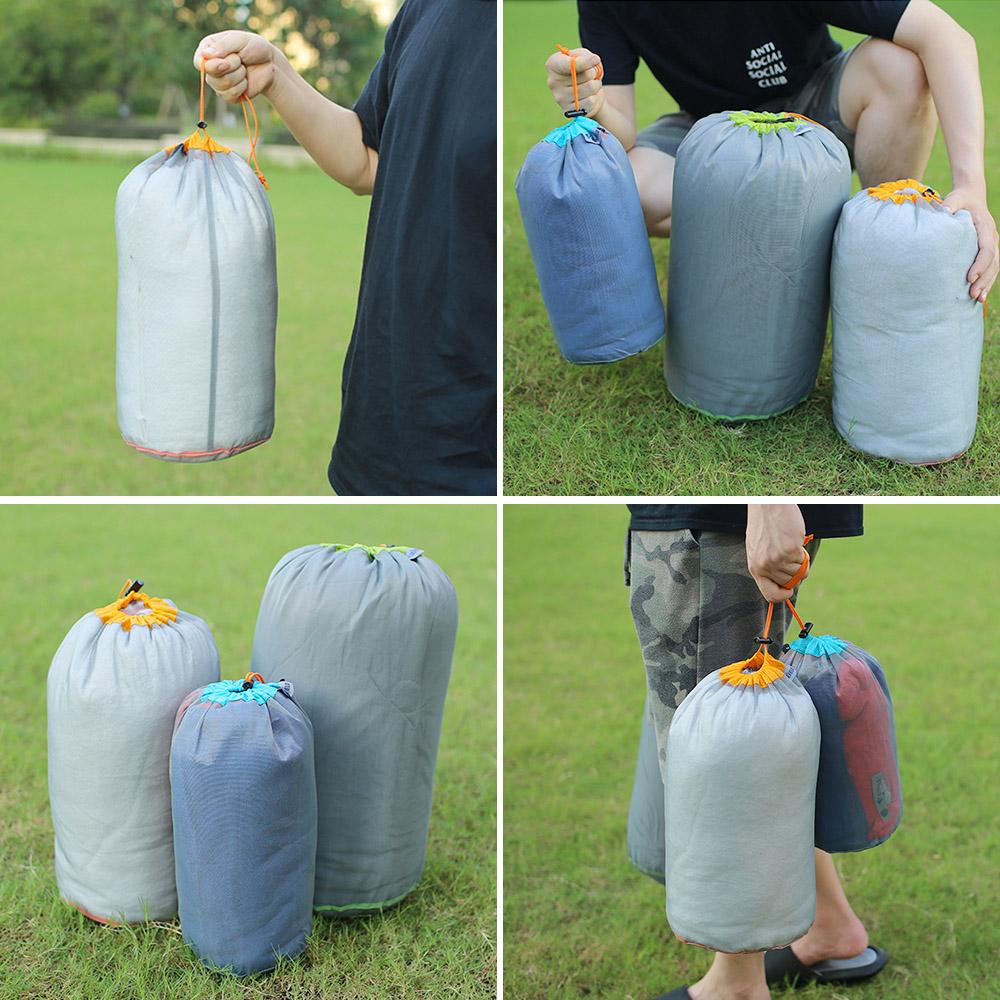 3 chiếc túi dây rút đựng đồ cắm trại
