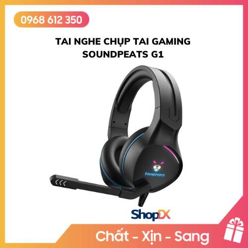 Tai Nghe Chụp Tai Gaming Soundpeats G1 - Hàng Chính Hãng