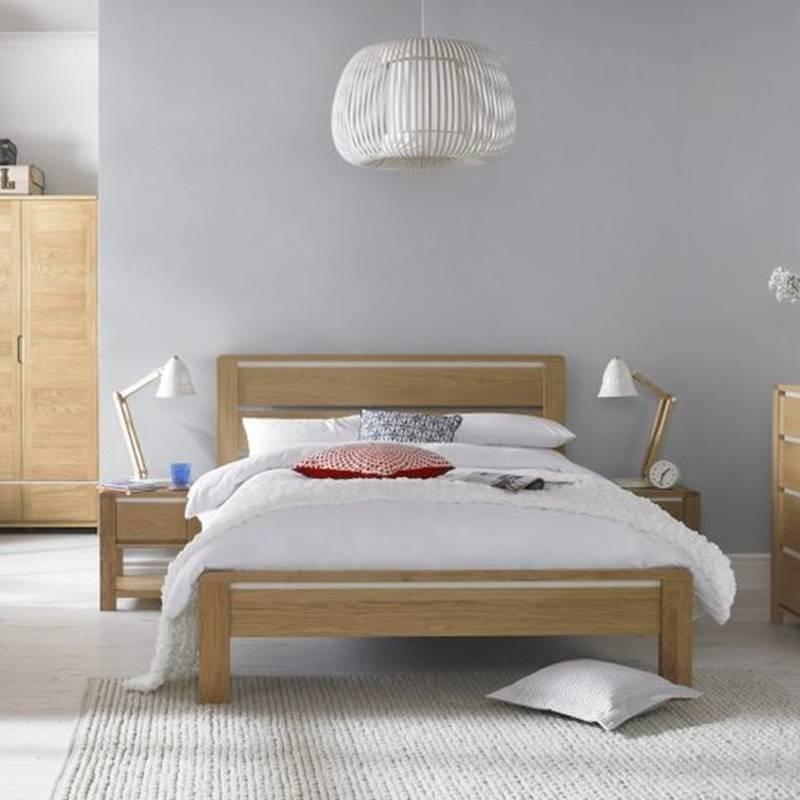Giường Casa gỗ sồi IBIE nhiều tùy chọn