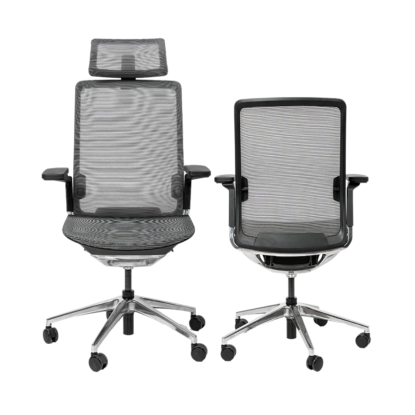 Ghế Công thái học HyperWork Sleek- HPW OC01 (Đen) - Hàng Chính Hãng